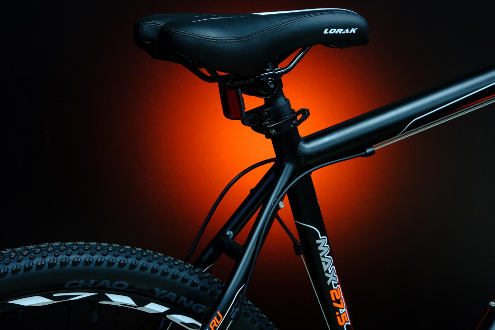 Lorak MAX 27,5 Матовый Чёрный/Оранжевый 19р (на рост 171-182)