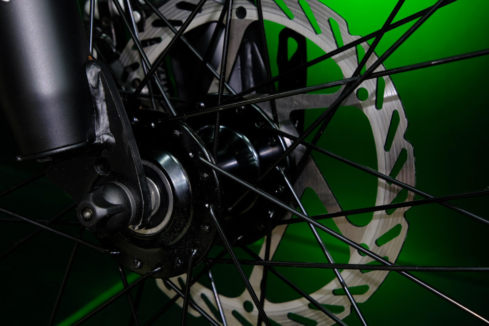 HEAM ALPHA 27,5 Prom Матовый Чёрный/Зелёный рама 19 (на рост 171-182)