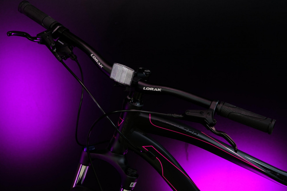 LORAK GLORY 300 8 sp Матовый Чёрный/Розовый 17р (на рост 155-173)