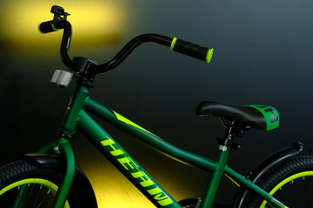 Heam Storm 18 Матовый Зелёно/Жёлтый