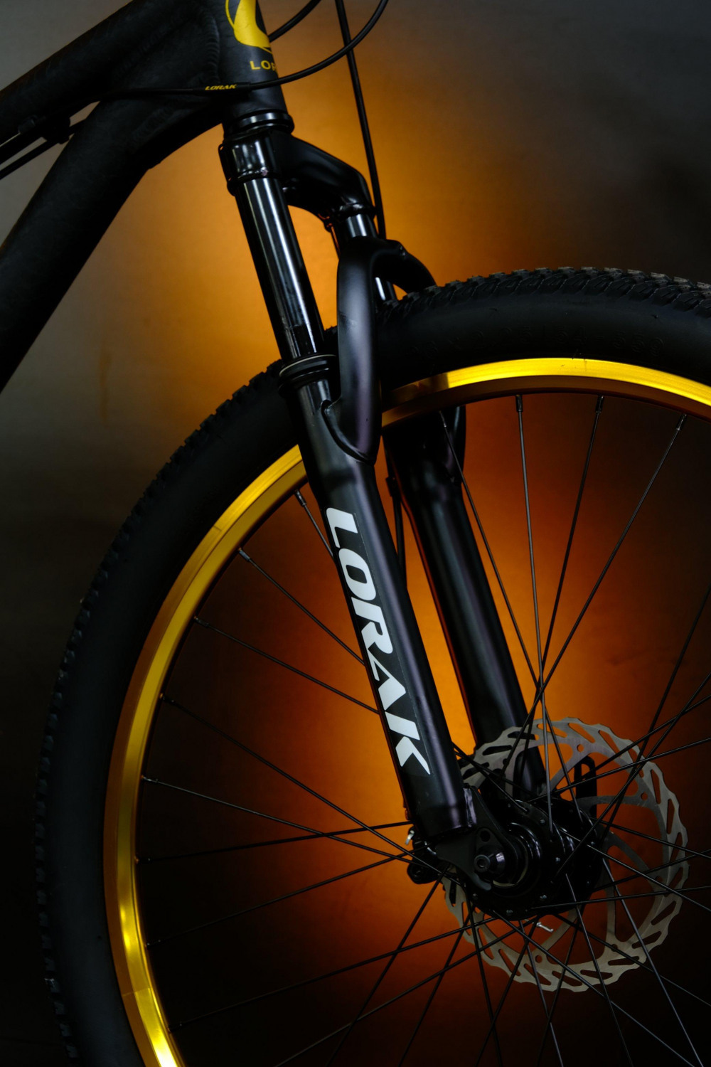 LORAK JOKER Hard 26 Матовый Чёрный/Золотой