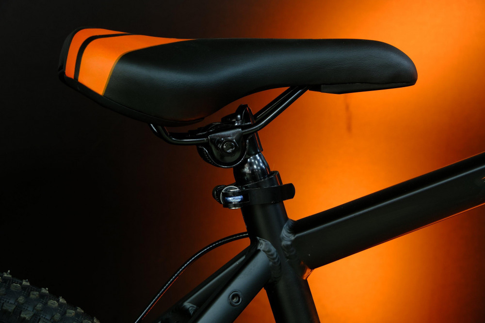 LORAK Fast 24 Матовый Чёрный/Оранжевый