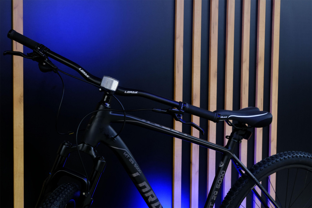 LORAK MT 29 - 5000 Матовый Чёрный/Серый рама 19 (на рост 172-183)